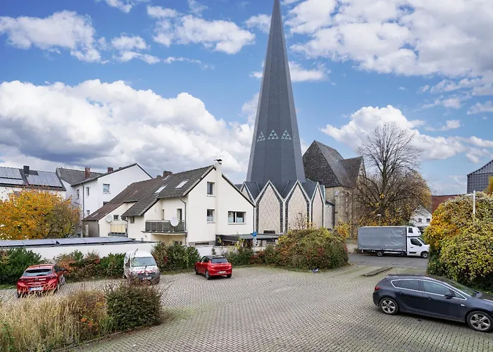 Stylische Grosse 5-zimmerwohnung-wlan-free Parking- Lägenhet Beckum